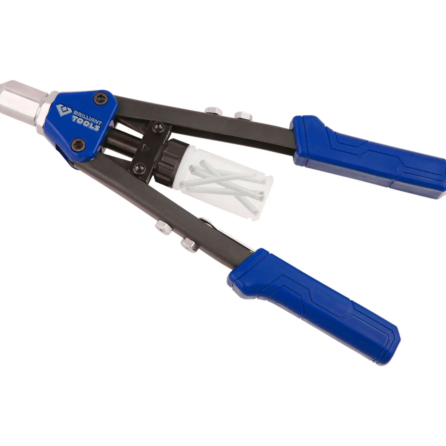 BRILLIANT TOOLS Handnietzange für Ø 3,2-4,0-4,8-6,4 mm Nieten - BT066900