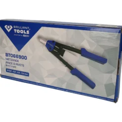 BRILLIANT TOOLS Handnietzange für Ø 3,2-4,0-4,8-6,4 mm Nieten - BT066900