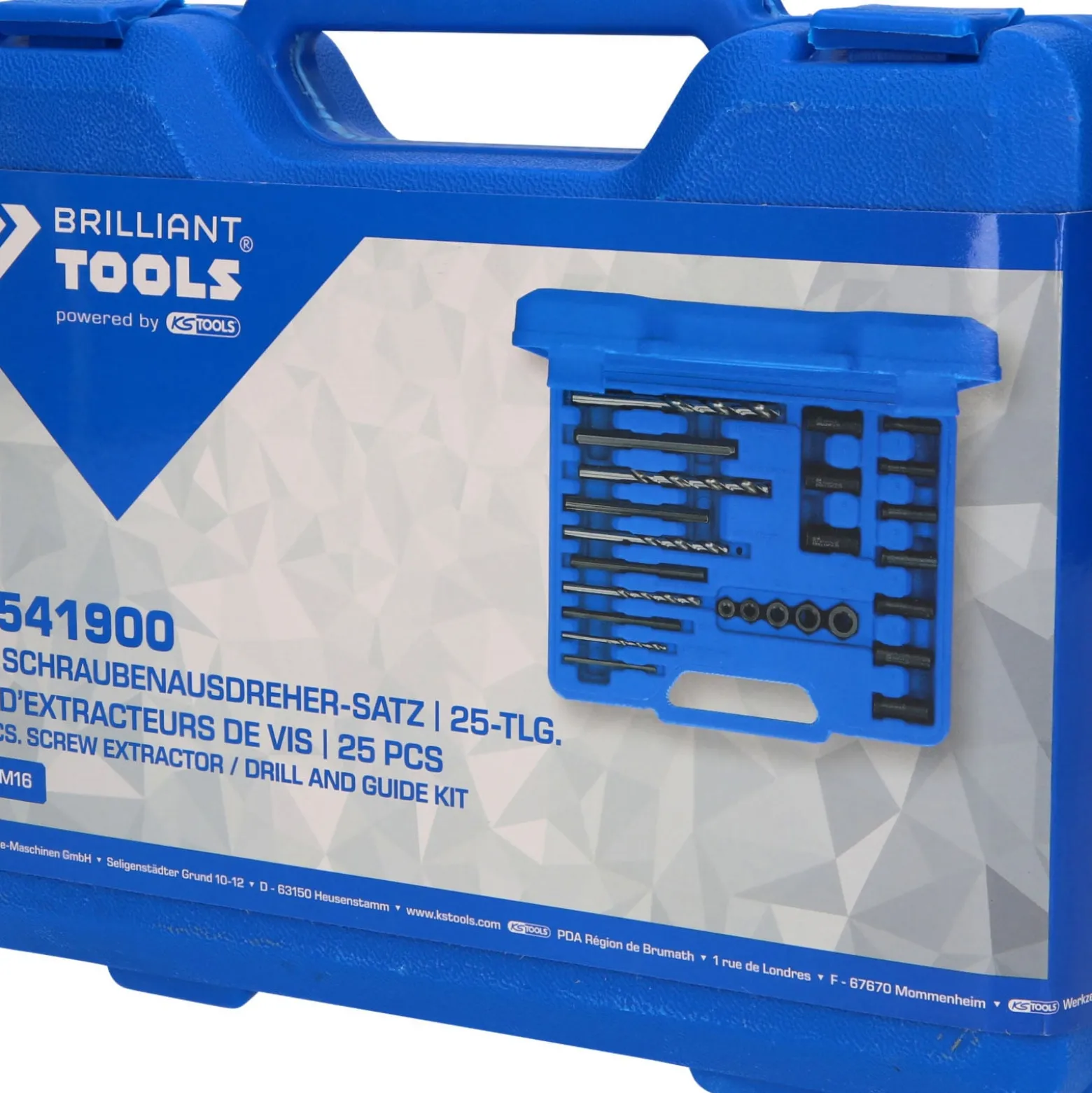 BRILLIANT TOOLS HSS Schraubenausdreher-Satz 25tlg. - BT541900