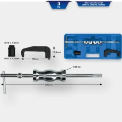 BRILLIANT TOOLS Injektor-Auszieher-Satz 3tlg. - BT551100