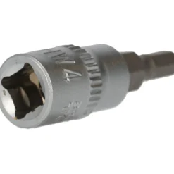 BRILLIANT TOOLS 1/4" Innensechskant Bit-Stecknuss 4 mm - BT020821