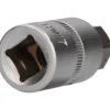 BRILLIANT TOOLS 1/2" Innensechskant Bit-Stecknuss 55 mm lang 17 mm - BT022867