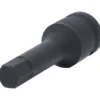 BRILLIANT TOOLS 1/2" Kraft-Bit-Stecknuss Innensechskant 12 mm - BT022626