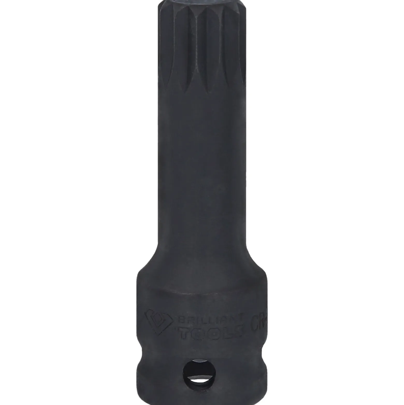 BRILLIANT TOOLS 1/2" Kraft-Bit-Stecknuss XZN M18 - BT022619