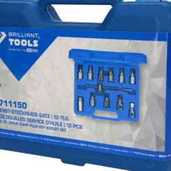 BRILLIANT TOOLS Öldienst-Stecknuss-Satz 12tlg. - BT711150