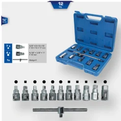 BRILLIANT TOOLS Öldienst-Stecknuss-Satz 12tlg. - BT711150
