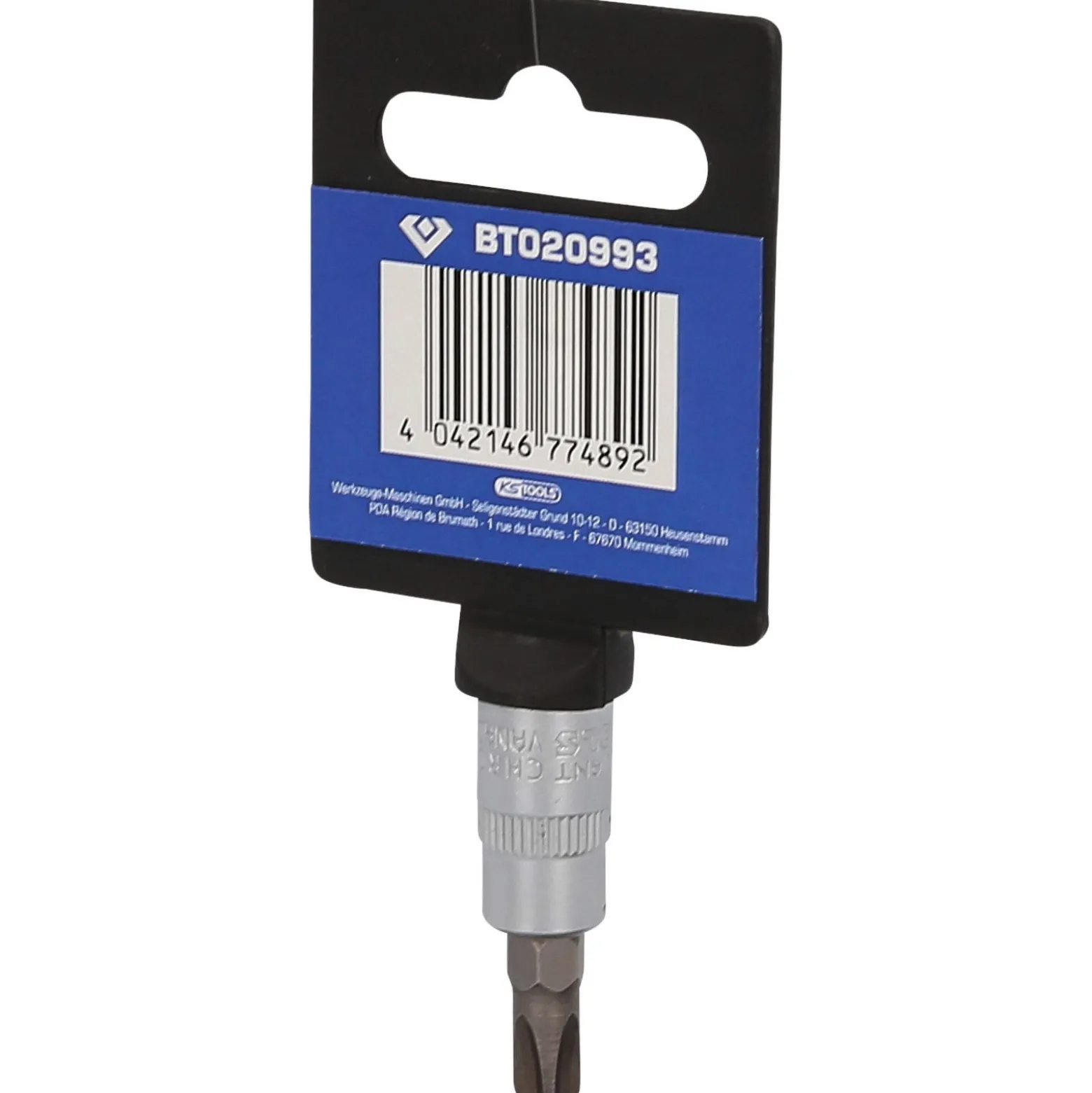 BRILLIANT TOOLS 1/4" PH Kreuzschlitz Bit-Stecknuss PH3 - BT020993