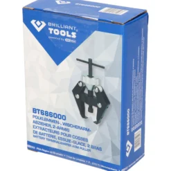BRILLIANT TOOLS Polklemmen- Wischerarm-Abzieher 2-armig - BT686000