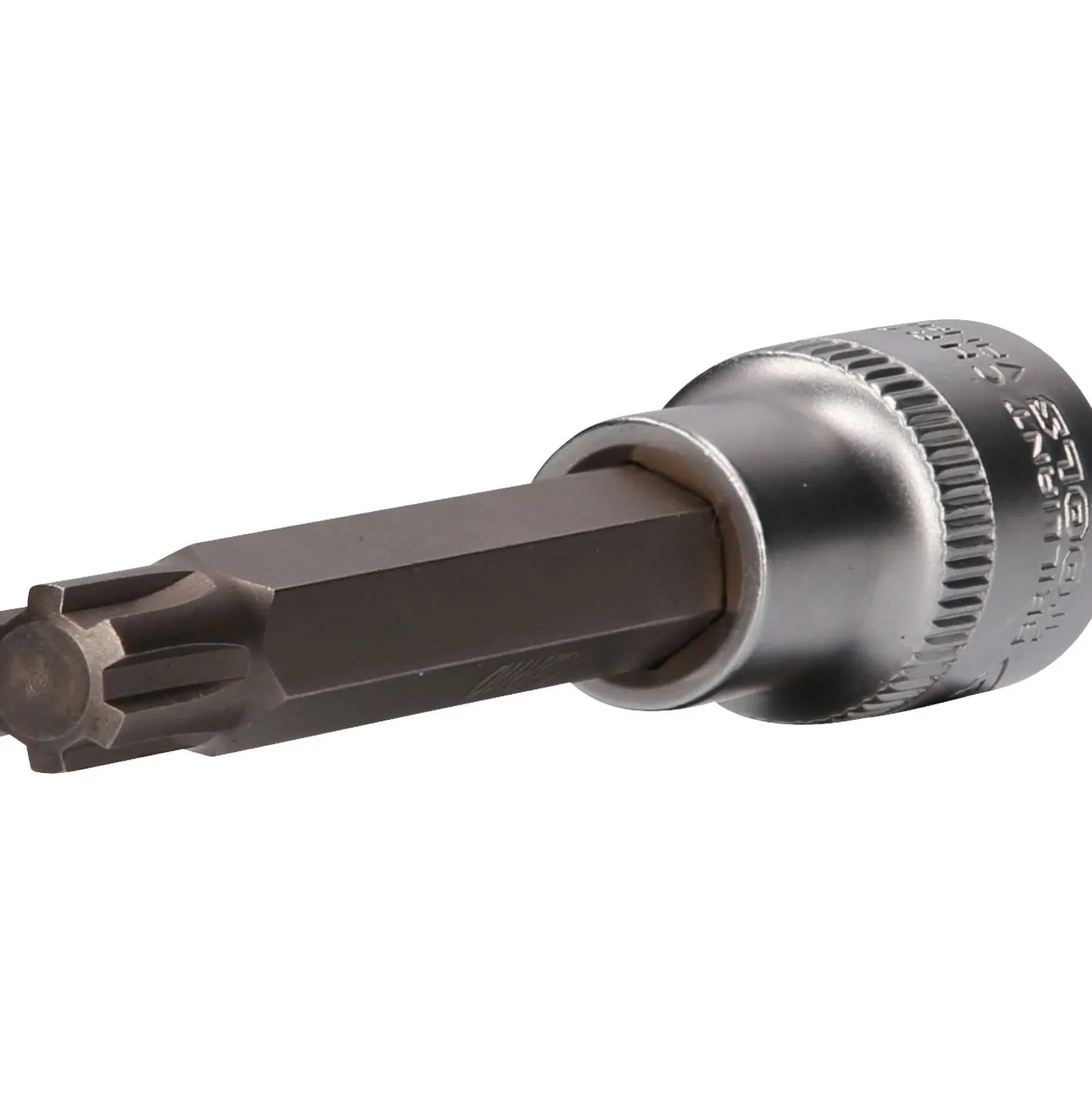 BRILLIANT TOOLS 1/2" RIBE-Bit-Stecknuss 100 mm lang M10 - BT022735