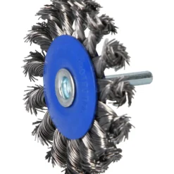 BRILLIANT TOOLS Scheibenbürste gezopft Ø 75 mm mit 6 mm Aufnahme - BT103109
