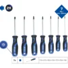 BRILLIANT TOOLS Schraubendreher-Satz 7tlg. Torx-Profil - BT034007