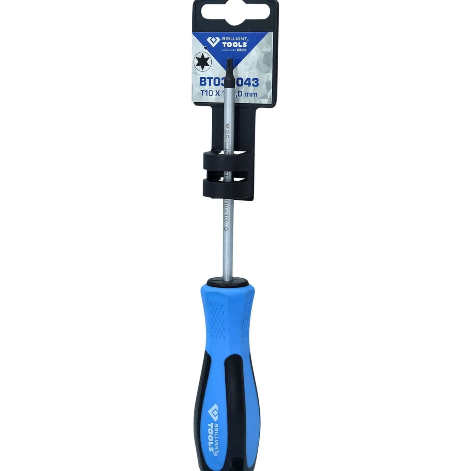 BRILLIANT TOOLS Schraubendreher TORX T10 x 100 mm - BT031043