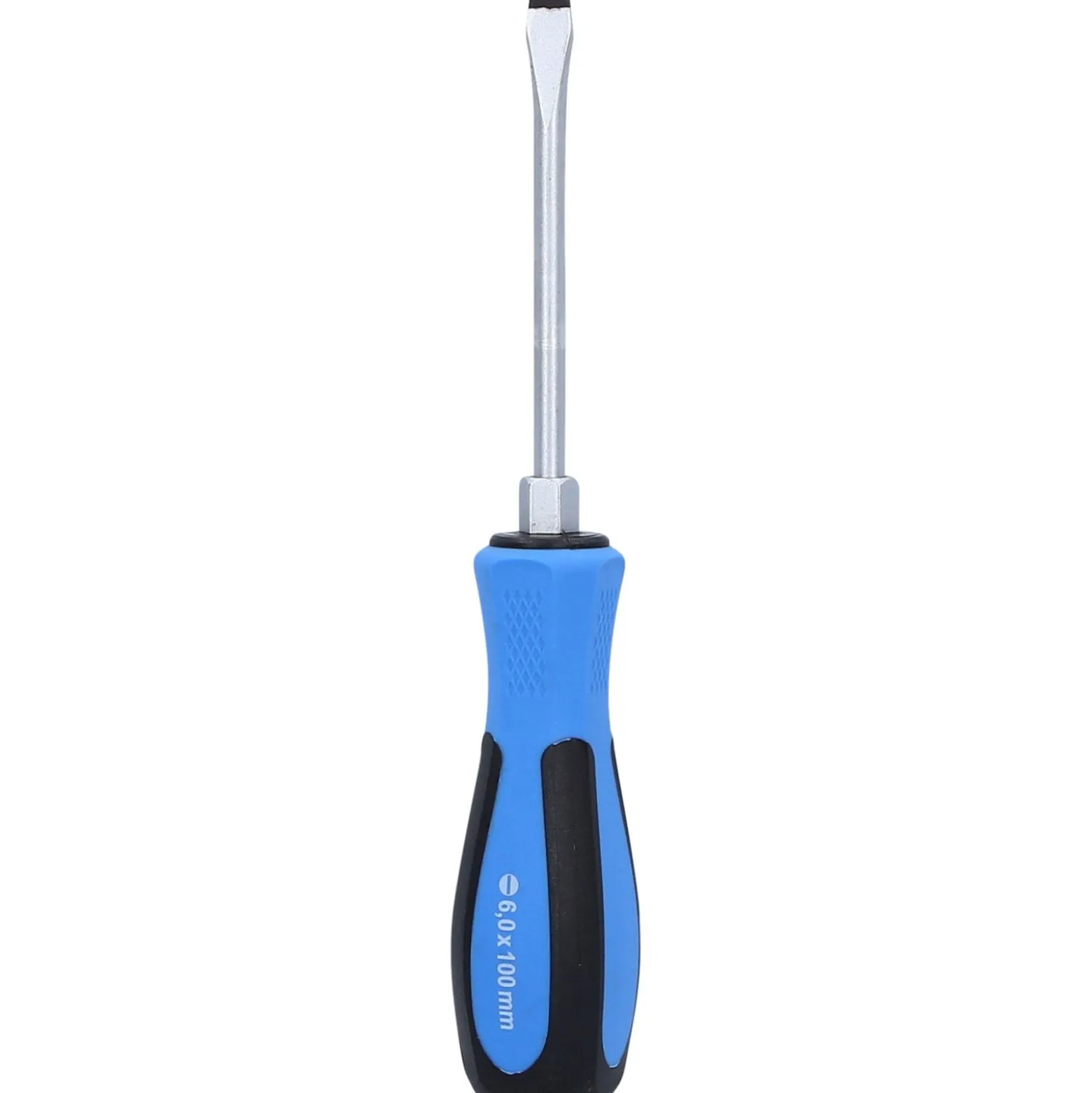 BRILLIANT TOOLS Schraubendreher Schlitz mit Schlagkappe 6,0 x 100 mm - BT031051