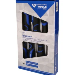 BRILLIANT TOOLS Schraubendreher-Satz 7tlg. Schlitz PH - BT033007