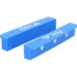 BRILLIANT TOOLS Schraubstock-Schonbacken mit Struktur 2tlg. Kunststoff - BT156941