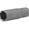 BRILLIANT TOOLS 1/2" Sechskant-Stecknuss lange Ausführung 17 mm - BT022827