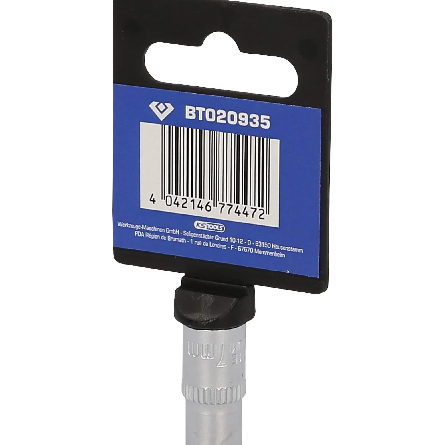 BRILLIANT TOOLS 1/4" Sechskant-Stecknuss 7 mm - BT020935
