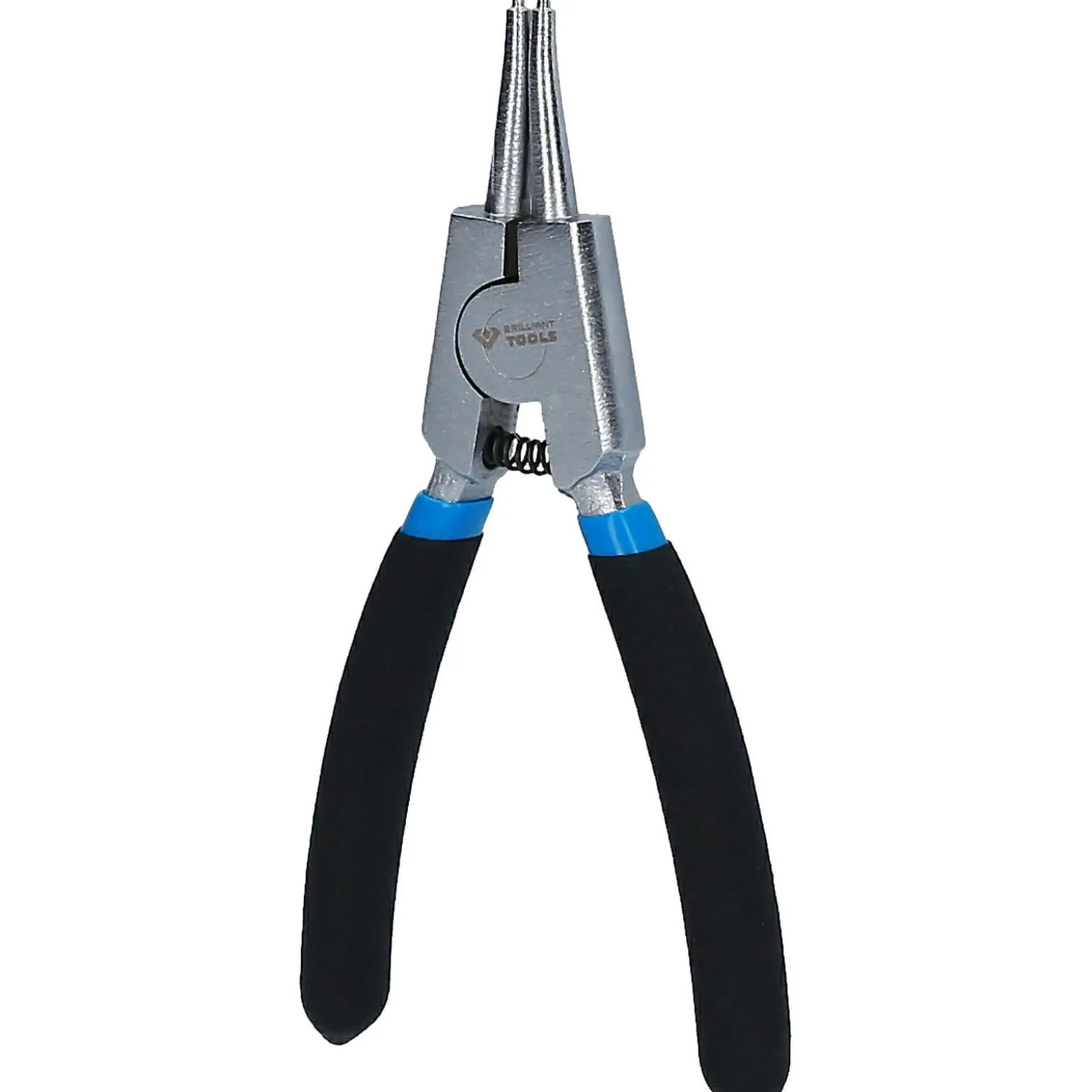 BRILLIANT TOOLS Seegeringzange für Außensicherungsringe gerade 125 mm - BT067005