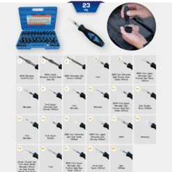 BRILLIANT TOOLS Stecker-Entriegelungswerkzeug-Satz 23tlg. - BT511100