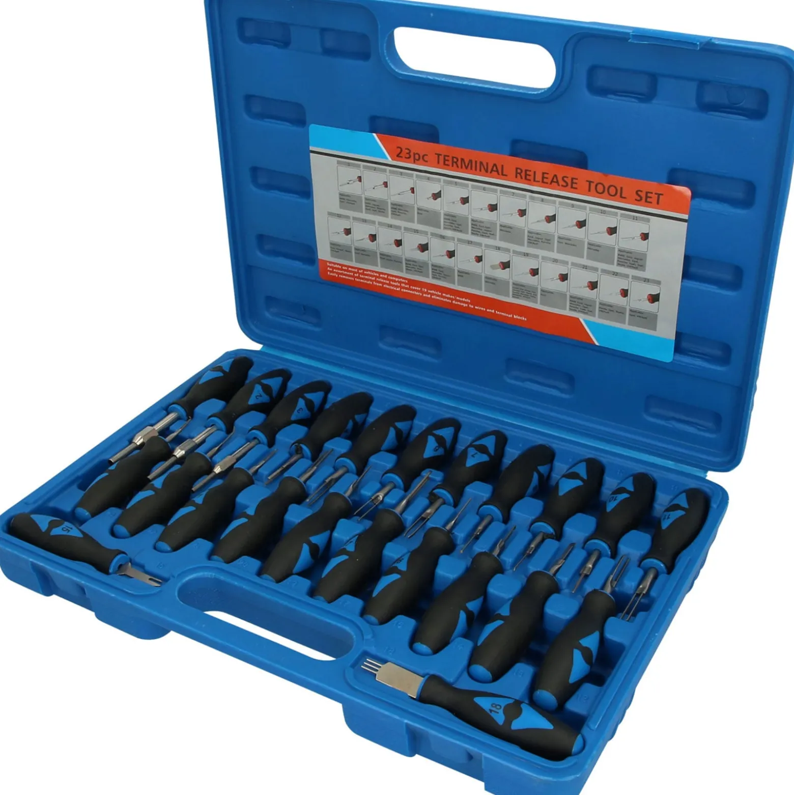 BRILLIANT TOOLS Stecker-Entriegelungswerkzeug-Satz 23tlg. - BT511100