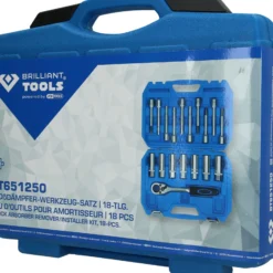 BRILLIANT TOOLS Stoßdämpfer-Werkzeug-Satz 18tlg. - BT651250