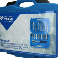 BRILLIANT TOOLS Stoßdämpfer-Werkzeug-Satz 18tlg. - BT651250