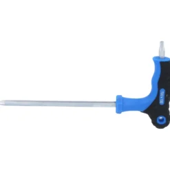 BRILLIANT TOOLS T-Griff-Torx® mit Stirnlochbohrung-Winkelstiftschlüssel T25 x 150 mm - BT041013