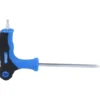 BRILLIANT TOOLS T-Griff-Torx® mit Stirnlochbohrung-Winkelstiftschlüssel T10 x 75 mm - BT041011