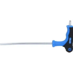 BRILLIANT TOOLS T-Griff-Torx® mit Stirnlochbohrung-Winkelstiftschlüssel T30 x 150 mm - BT041016