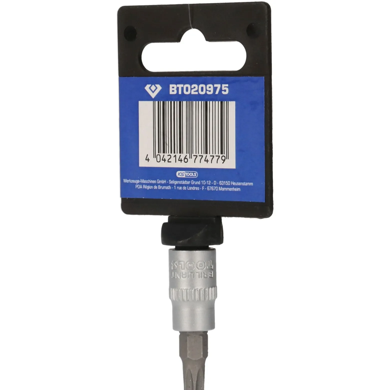 BRILLIANT TOOLS 1/4" Torx-Bit-Stecknuss T30 - BT020975