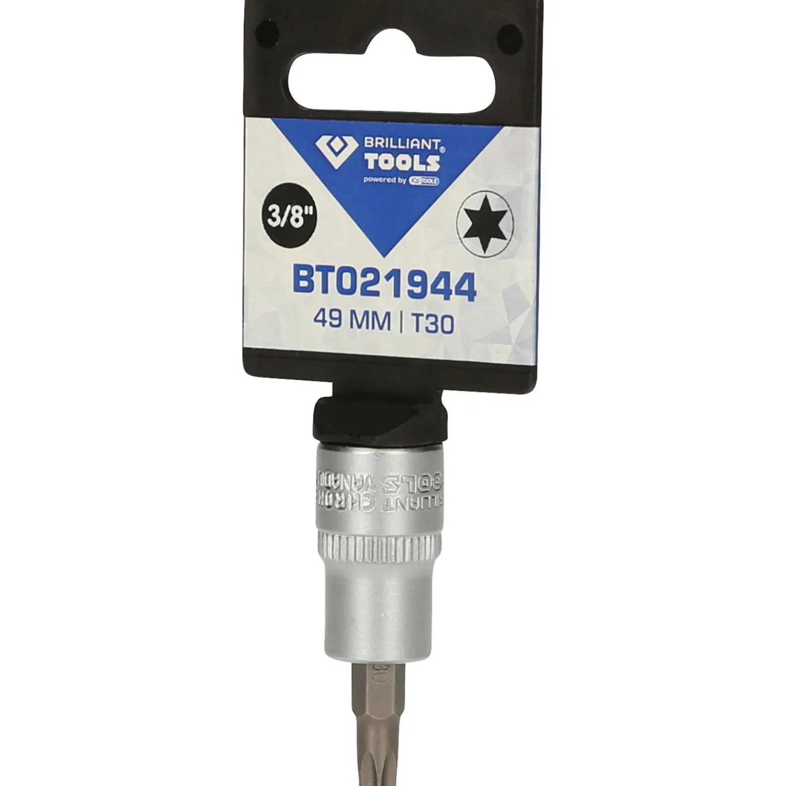 BRILLIANT TOOLS 3/8" Torx-Bit-Stecknuss T30 - BT021944