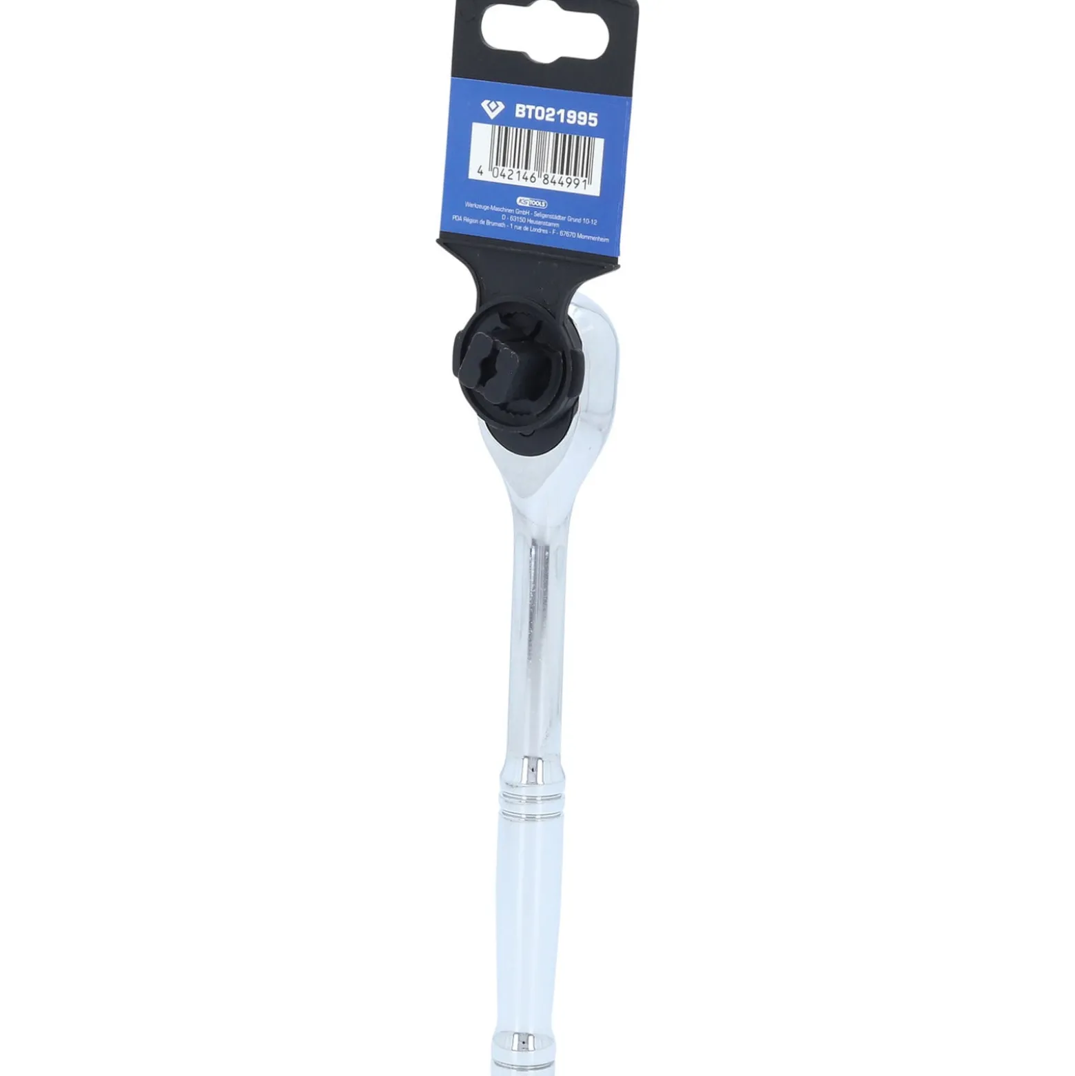 BRILLIANT TOOLS 3/8" Umschaltknarre mit Metallgriff 100 Zahn - BT021995