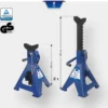 BRILLIANT TOOLS Unterstellböcke (Paar) mit Schnellentriegelung 2 Tonnen - BT180010