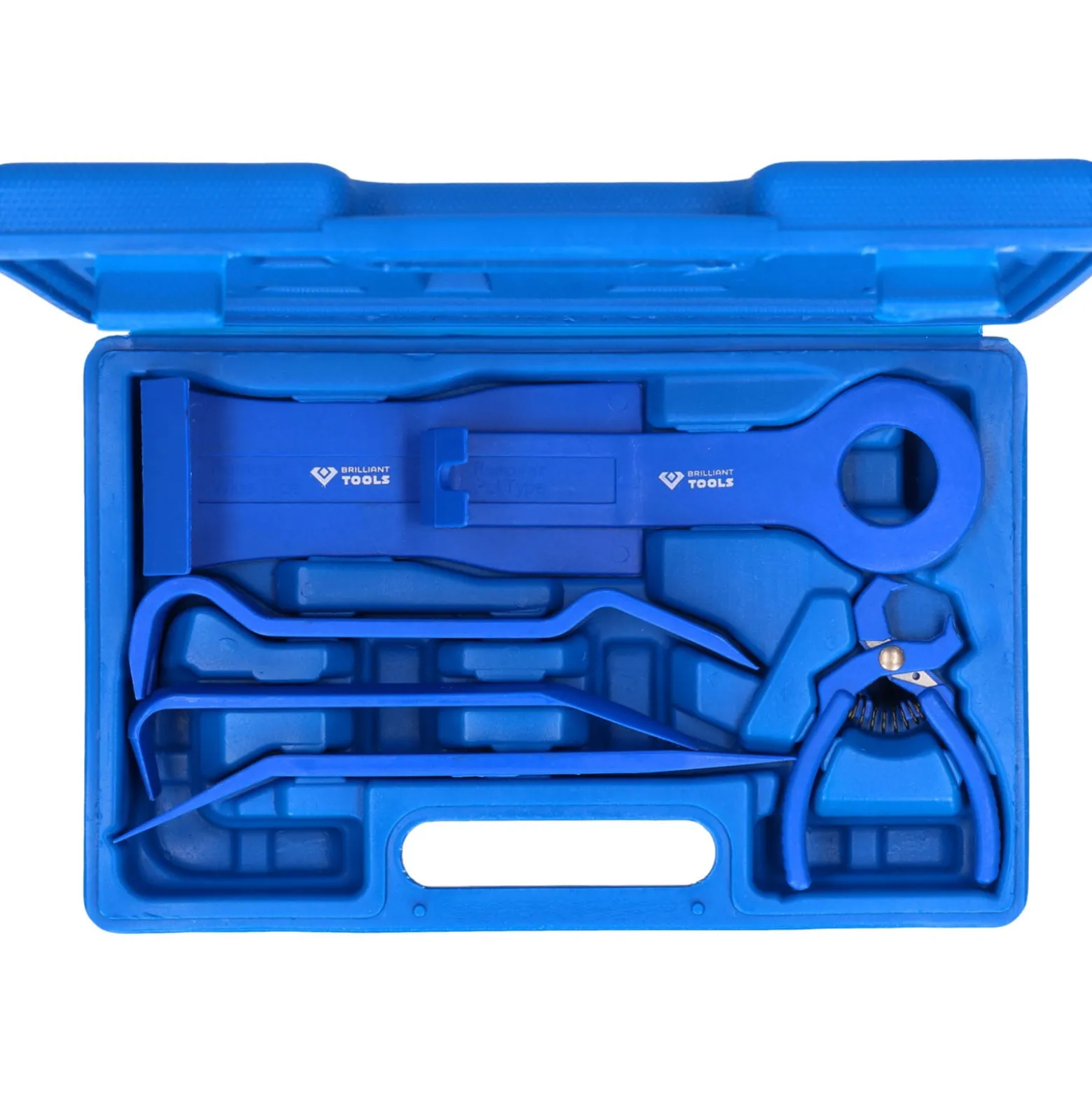 BRILLIANT TOOLS Zierleistenkeile-Polster-Satz 6tlg. - BT511015