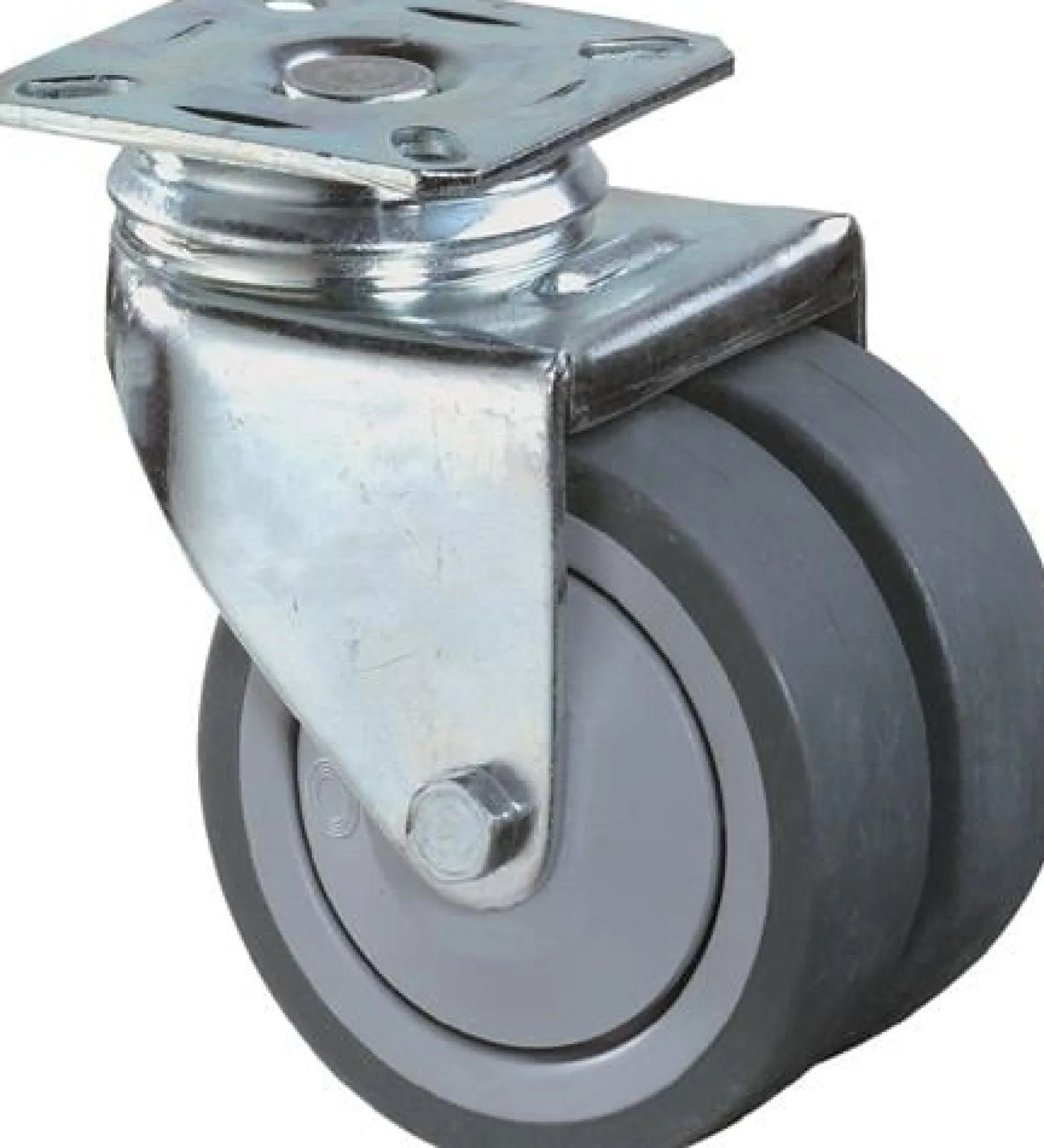 BS Rollen Doppel-Lenkrolle Ø 75 mm 80 kg - B100.A85.075