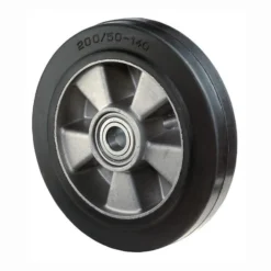 BS Rollen Ersatzrad Elastik-Vollgummi schwarz Kugellager Ø 100 mm 150 kg - B80.100