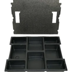 BS Systems Kleinteileeinsatz 8 Fächer inkl. Deckeleinlage für L-Boxx 102