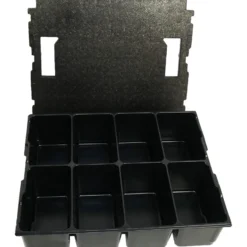 BS Systems Kleinteileeinsatz 8 Fächer inkl. Deckeleinlage für L-Boxx 136