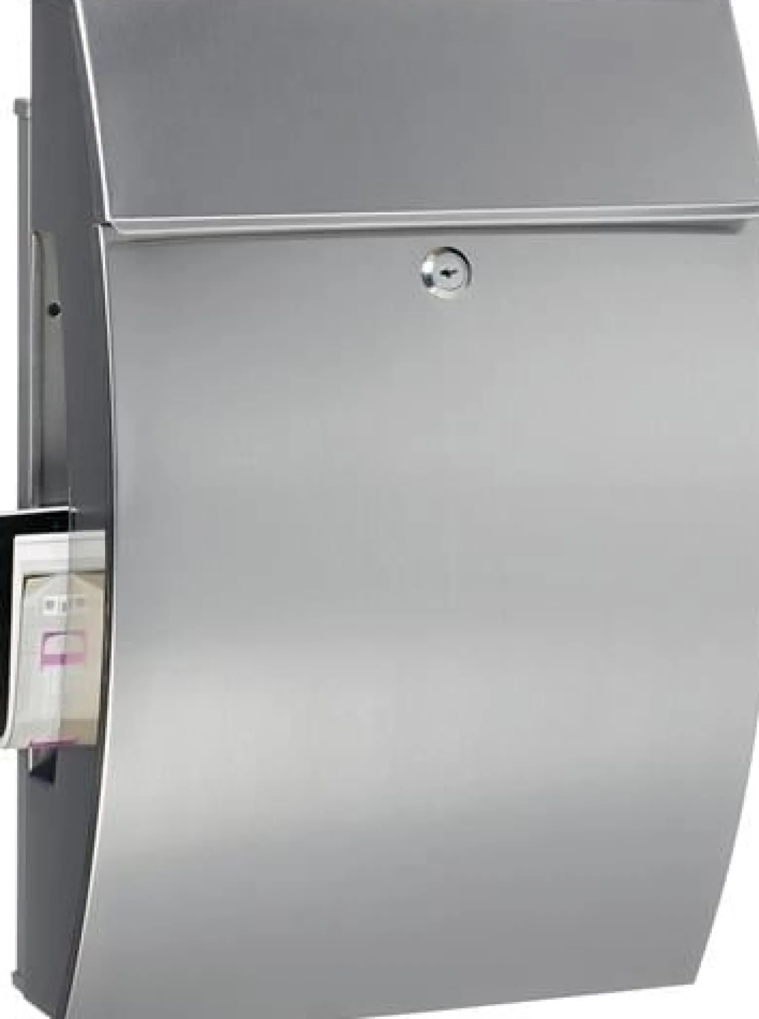 BURG-WÄCHTER Briefkasten Hamburg 3815 Ni H.478mm B.322mm T.152mm DIN C4 - HAMBURG 3815 NI