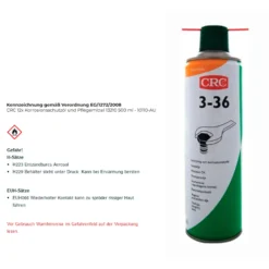 CRC Korrosionsschutzöl und Pflegemittel 3-36 500 ml Spraydose - 10110-AU