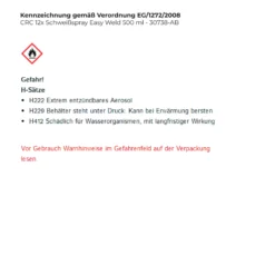 CRC Schweißspray Easy Weld 500 ml - 30738-AB