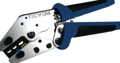 Crimpzange L.235mm 0,5-6 (AWG 20...10)mm² TECWERK
