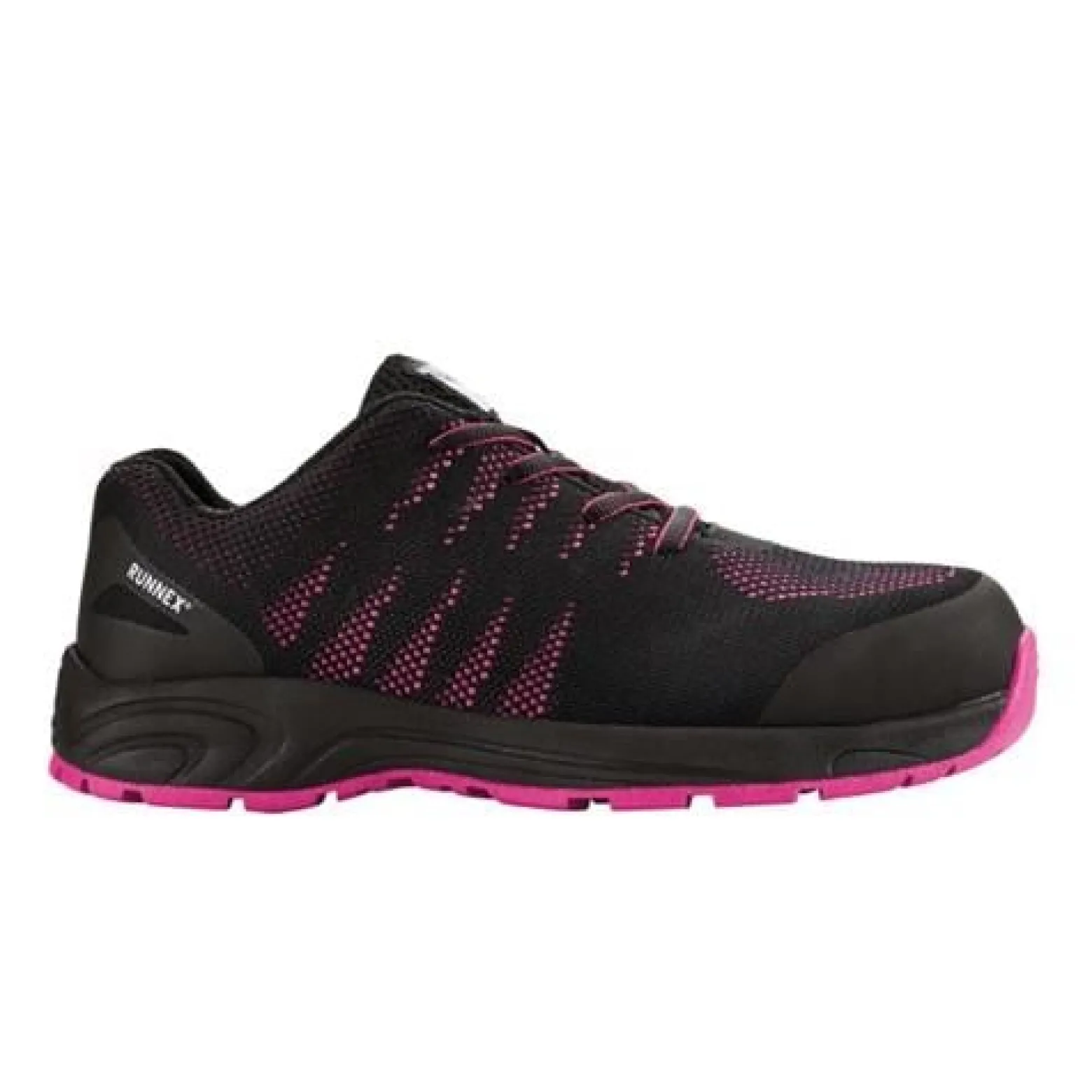 Damensicherheitsschuh GirlStar 5180 Gr.37 schwarz/pink S1P SRC PES RUNNEX