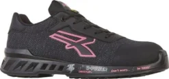 Damensicherheitsschuh MICHELLE Gr.39 W.11 schwarz/rosa S1PS FO SR ESD