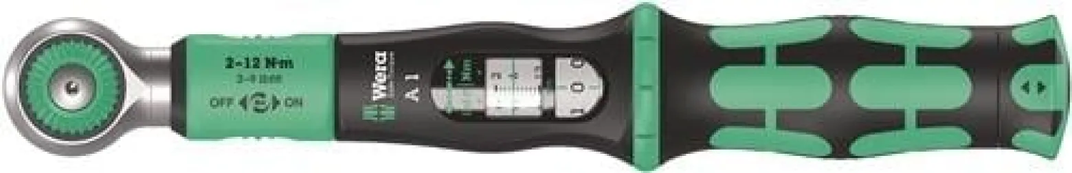 Drehmomentschlüssel Safe-Torque A 1 Drehmomentschlüssel 1/4 Zoll 2-12 Nm WERA