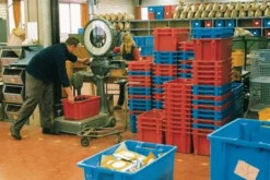 Drehstapelbehälter PP gelb L400xB280xH180mm