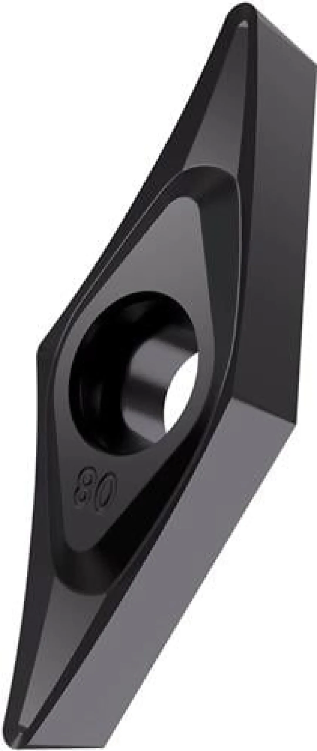 Drehwendeschneidplatte ISO VCGT 110301E-SF3:T6310 D. 2,8mm PVD beschichtet