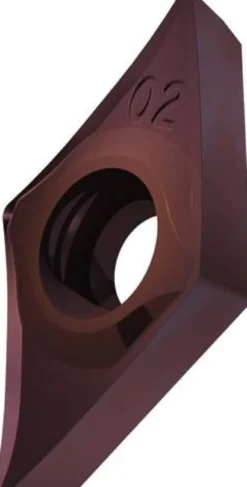 Drehwendeschneidplatte ISO DCGT 070202E-SF3:T8415 D.2,8mm PVD beschichtet