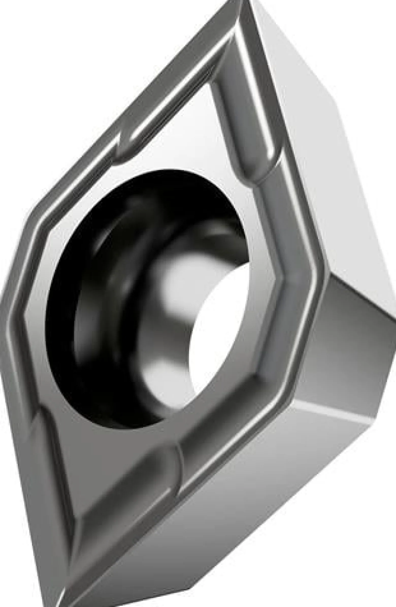 Drehwendeschneidplatte ISO EPMT 050202E-NF2:H07 Bohrungs-D. 2,5mm Farbe Silber