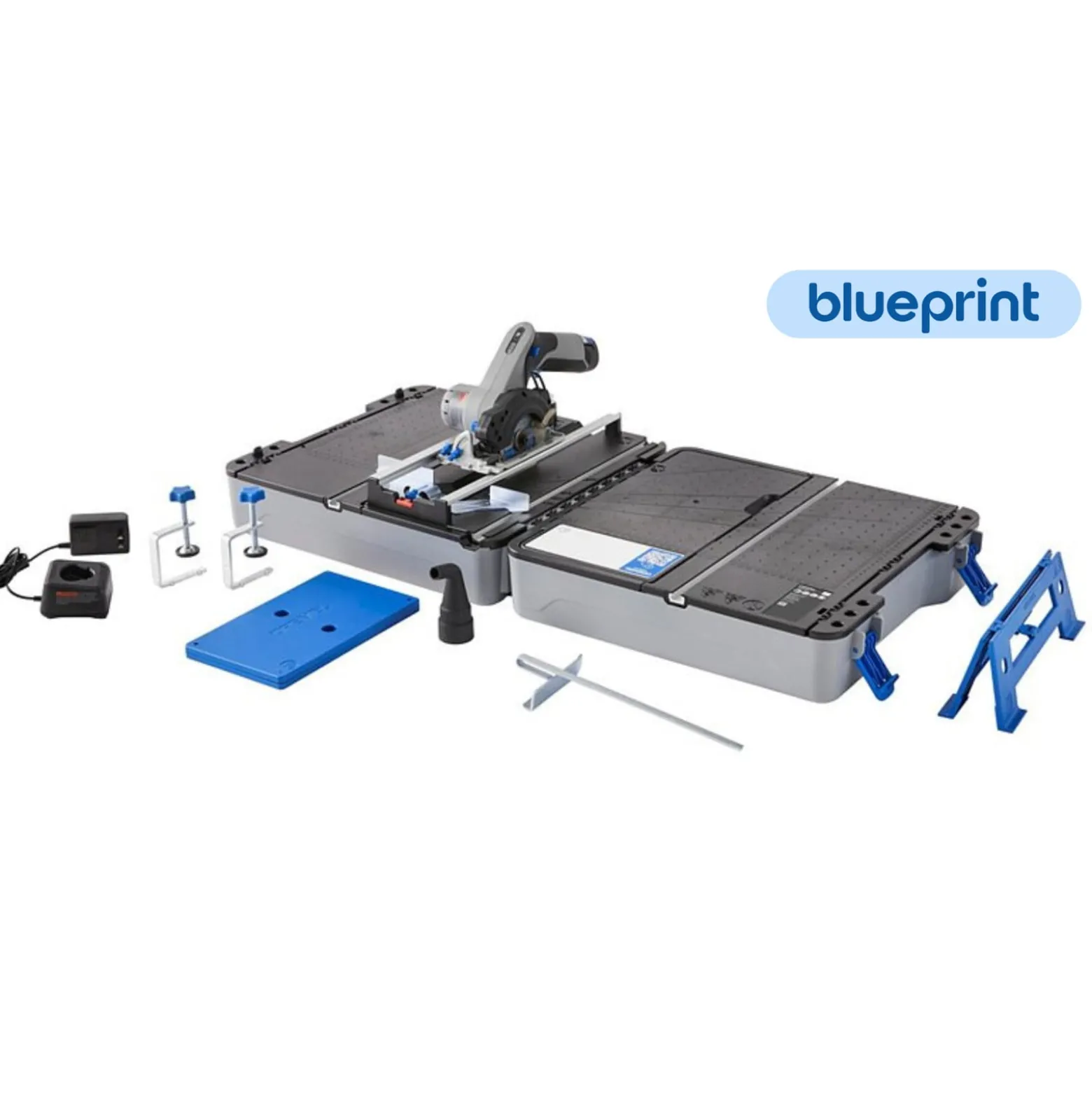 DREMEL® Blueprint Mobile Sägestation / 1x Akku 12V 2.0Ah + Ladegerät - F013CS12JM